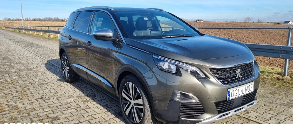 Peugeot 5008 cena 88900 przebieg: 192000, rok produkcji 2017 z Głubczyce małe 781
